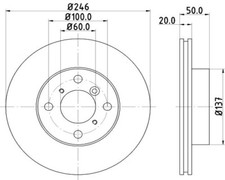 Disque de frein Suzuki LIANA