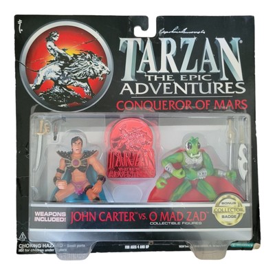 Tarzan the Epic Adventure Conqueror of Mars Lot NOS 1995 | eBay