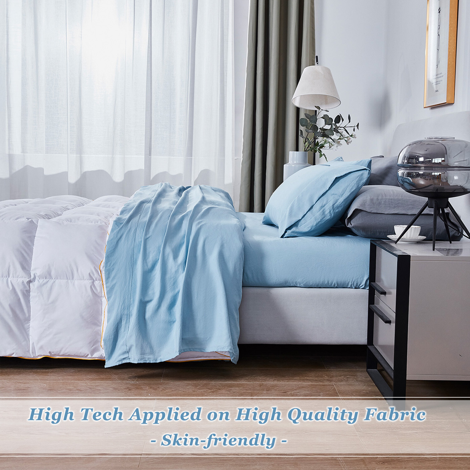 HIG 3/4 Pcs Solid/Print Sheet Sets Ultra Soft Prewashed Microfiber