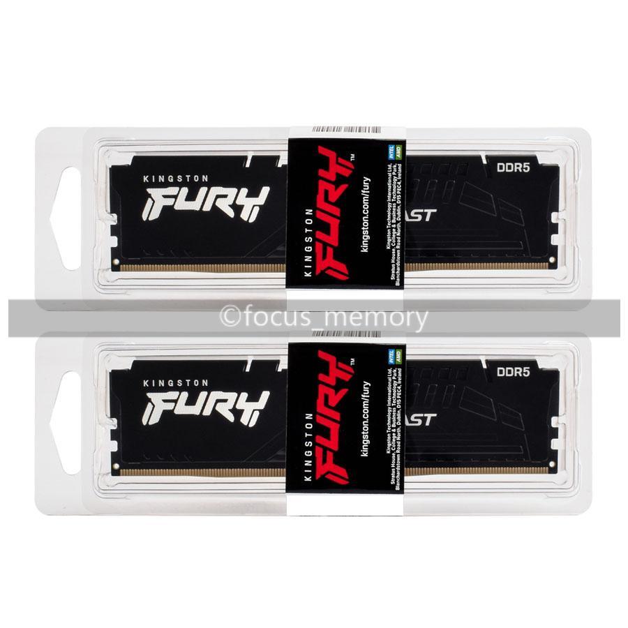 Fury Beast Ram DDR5 8GB/16GB/32GB 4800 5200 5600 MHz DIMM Desktop