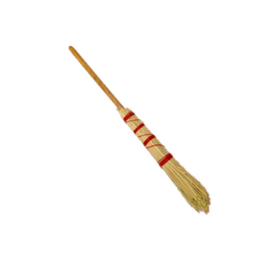 Dollhouse Halloween Straw Witch Broom Small Artisan Sir Thomas Thumb  Miniature