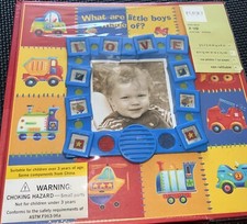 What Are Little Boys Made Of Photo Album Book By Furio Record Your Voice New