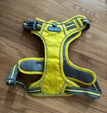 New Yellow Adjustable Comfort Soft Dog Harness NWT Size Large