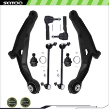 For 2009-2015 Dodge Journey 8x Front Lower Control Arm w Ball Joints Tie Rod End