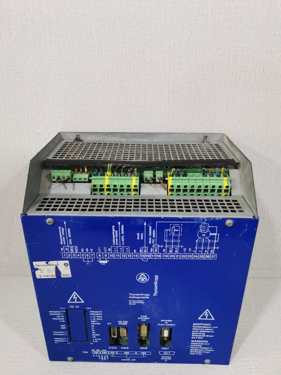 THYSSENKRUPP VVVF-INVERTER CPI 09 ASM/ 6616 000 7321 WITHOUT ANY