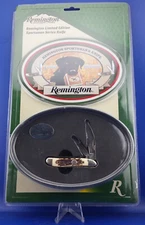 REMINGTON CUTLERY SPORTSMAN SERIES PEANUT & TIN COLLECTORS SET 19809