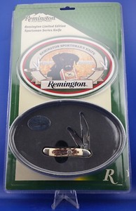 REMINGTON CUTLERY SPORTSMAN SERIES PEANUT & TIN COLLECTORS SET 19809