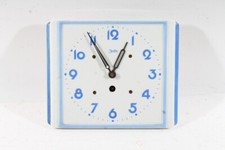 alte Uhr Wanduhr ZentRa Vintage Keramik 22cm x 18cm