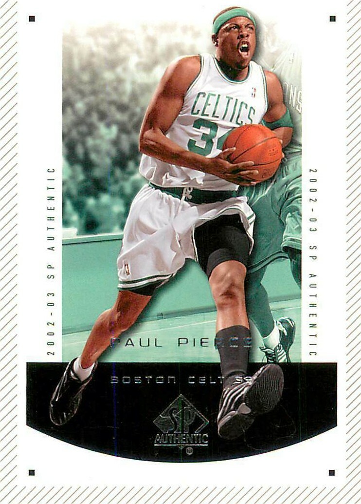 PAUL PIERCE 2002-03 Upper Deck SP Authentic #5 Celtics | eBay