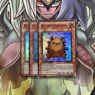 DPCT-DEY02 x3 Federkiel Igel Super Rare Top Zustand Yugioh