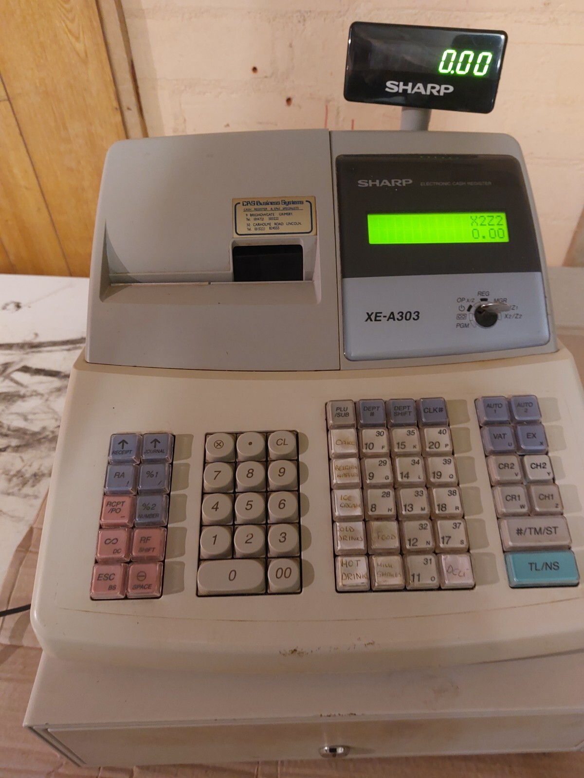Sharp XEA303 cash register till eBay