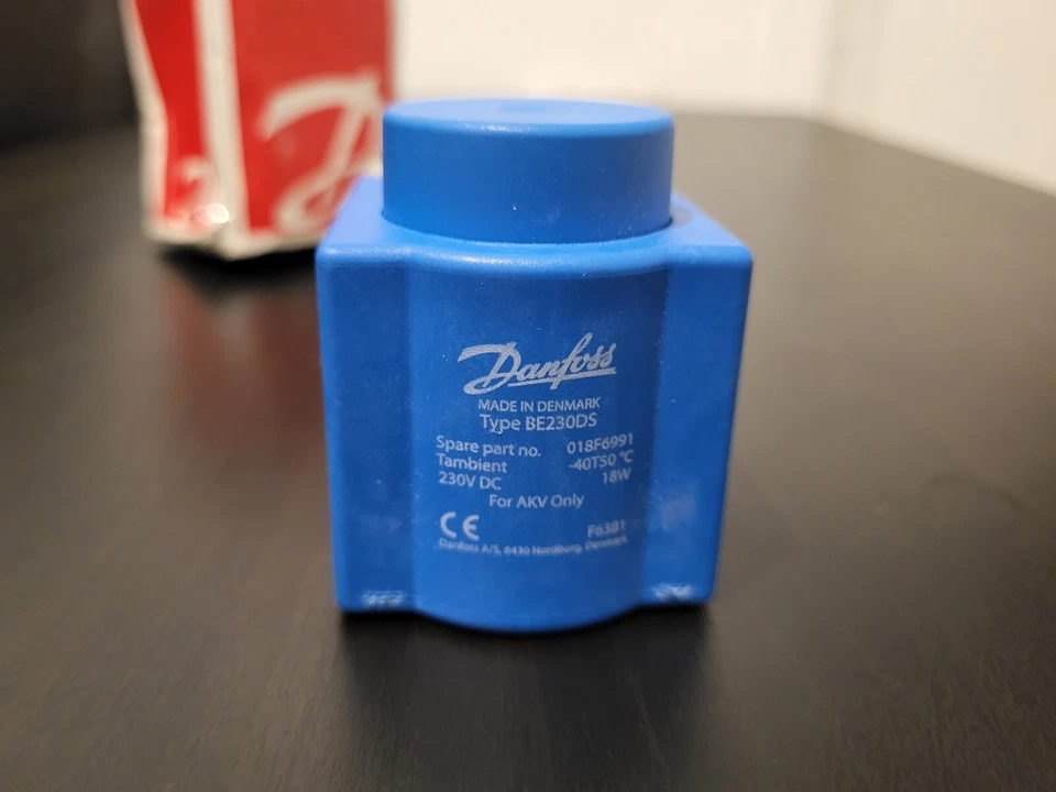 DANFOSS Solenoid Coil Type BE230DS - 018F6991 DIN SPADE (NEW) - Image 2 of 4