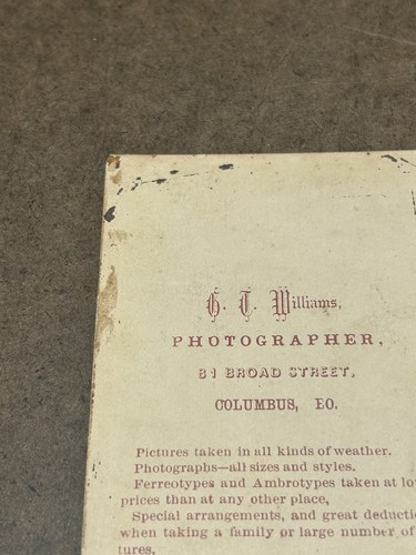 FOTO D'EPOCA EPOCA 1800 DELL'UOMO CON FOTOGRAFO INFO SUL RETRO - Foto 9 di 13