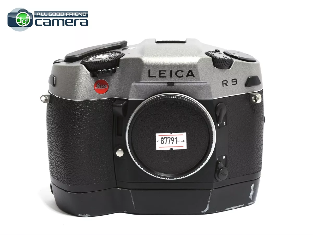Leica R9 Film SLR Camera Anthracite Finish w/Motor Drive *EX*