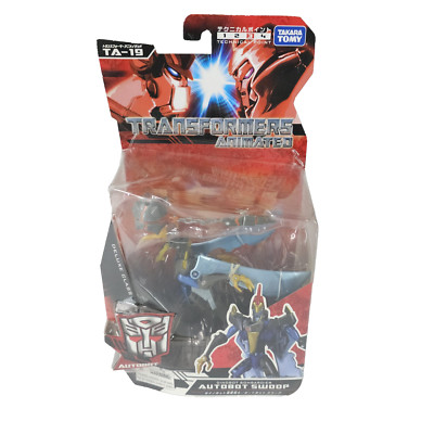 Transformers Animated Dinobot Bombardier Autobot Swoop Takara Tomy Deluxe Class