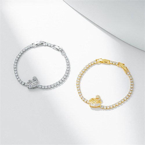 High End Stainless Steel Bracelet Female No Fading Fashion High End Versatile - Picture 7 of 7