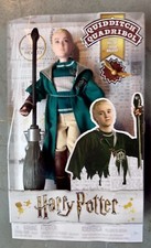 Harry Potter Doll Quidditch Quadribol Draco Malfoy Figure Broomstick 12" Mattel