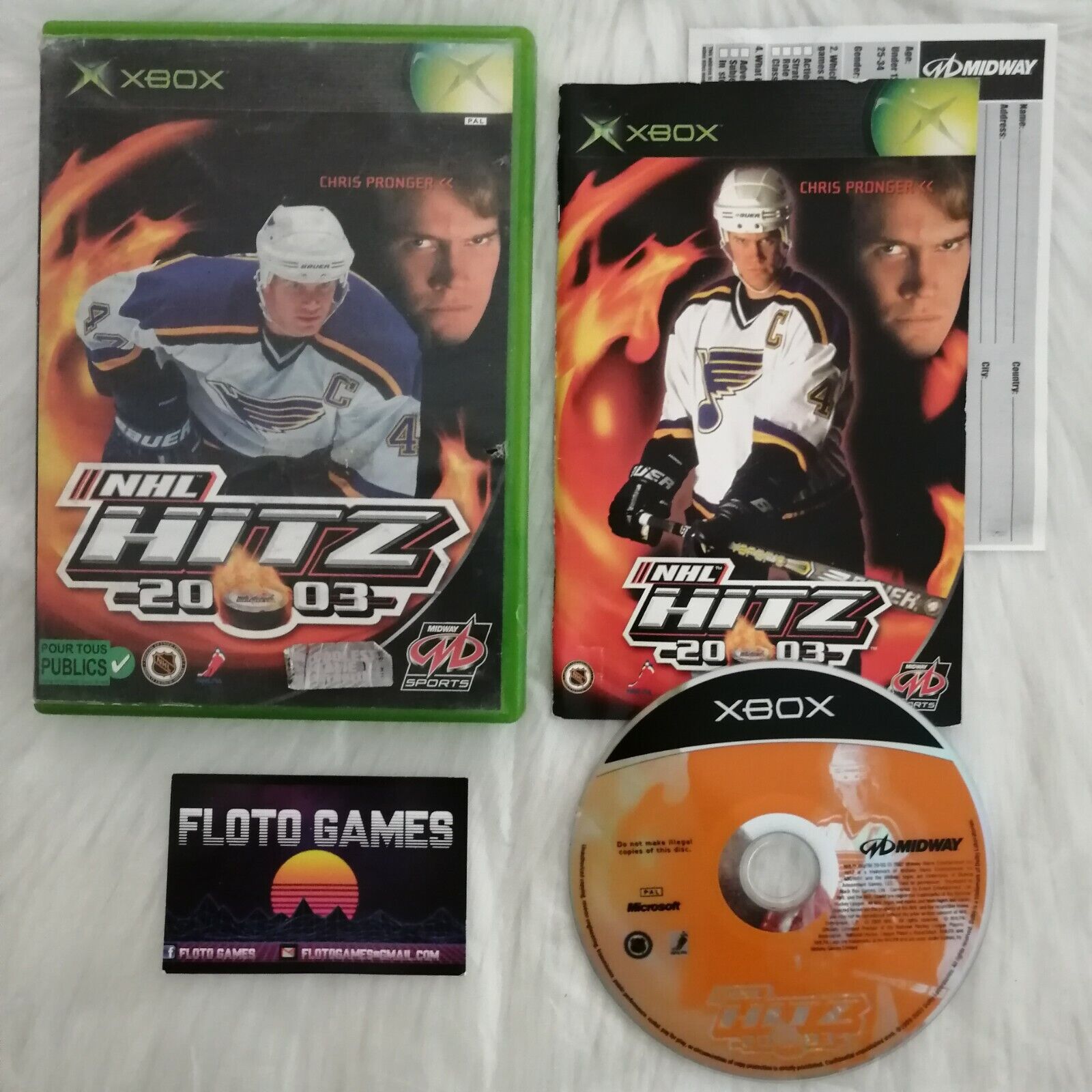 Jeu NHL Hitz 20 03 / 2003 pour XBOX PAL FR Complet CIB - Floto Games