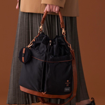 STARBUCKS Reserve x PORTER Coffee Bean Shape 2 Way Tool Bag STARBUCKS Reserve x PORTER Coffee Bean Shape 2 Way Tool Bag