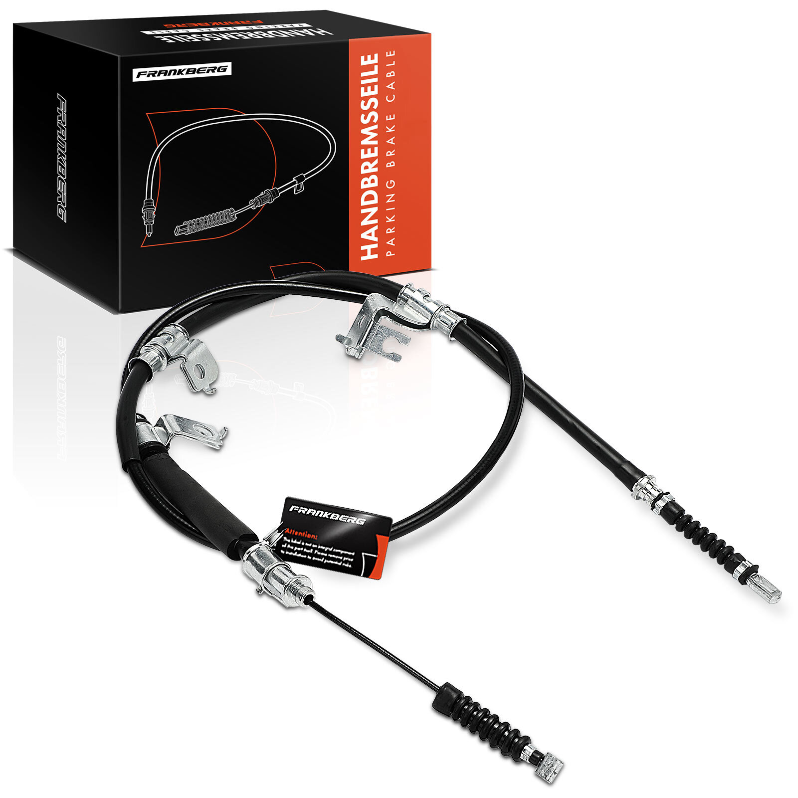 FRANKBERG Parking Brake Cable for Hyundai iLoad TQ 2008-2022 Rear Right K17536
