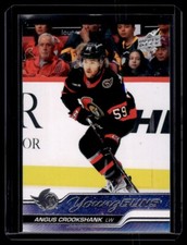 2023-24 Upper Deck Young Guns Angus Crookshank. Rookie #706