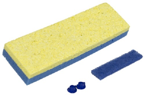 (24) ea Quickie 442ZQK Automatic Sponge Mop Refills with Dry Shine Sponge