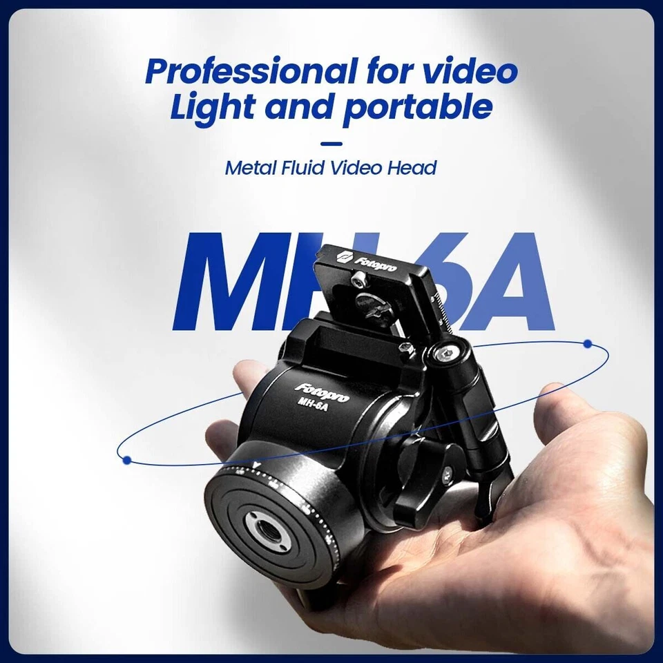 Fotopro Fluid Video Head MH-6A 360°Panorama Vertical Shoot Accessorie for camera - Image 4 of 4