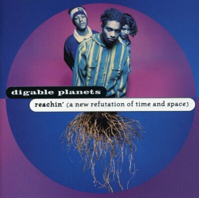 DIGABLE PLANETS : REACHIN (CD) DISC + CVR ART - NO CASE - VG