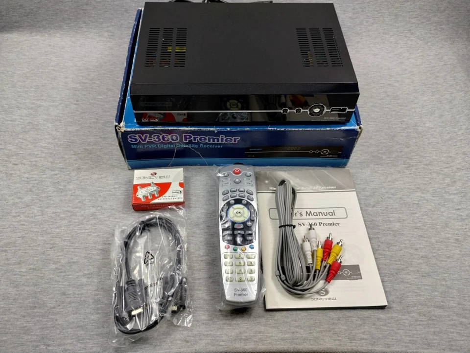 Sonicview SV-360 Premier FTA Satellite receiver  Open Box - Image 2 of 4