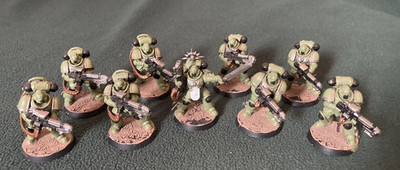 Warhammer 40k Space Marines Salamander Hellblasters Squad OOP