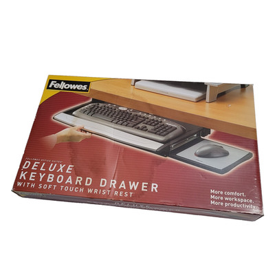 Fellowes Office Suites Underdesk Keyboard Drawer CRC 91403- NEW