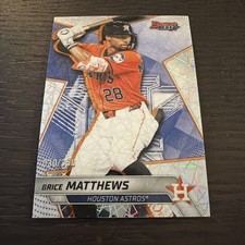 2025 Topps Bowman's Best Brice Matthews REFRACTOR Astros TP-18 030/350