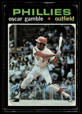1971 Topps #23 Oscar Gamble