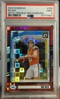2024 Donruss Bo Nix Optic Preview-Red Pandora (RC) #369 (PSA 9)
