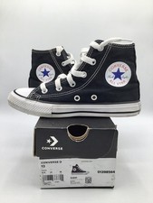 Converse Chuck Taylor All Star High Top Sneakers Youth Size 13 Black Classic