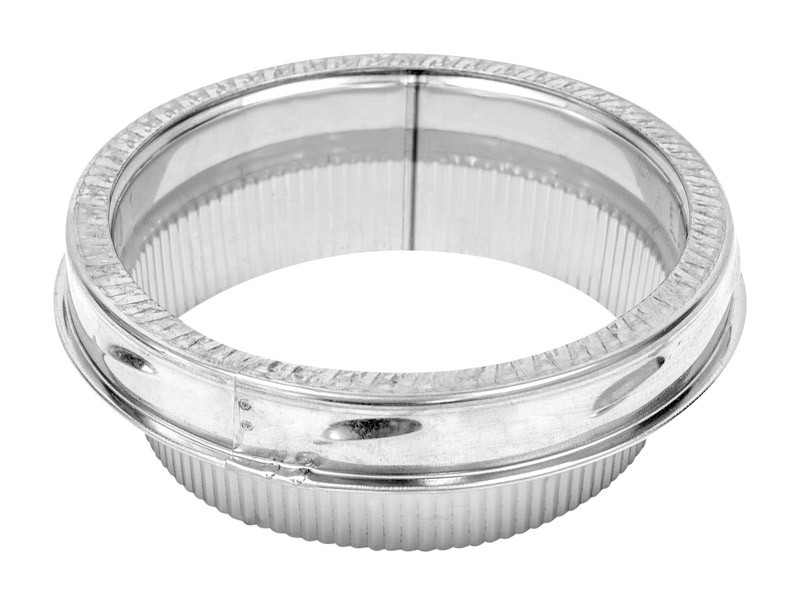 Selkirk Adjustable 8 in. Dia. Silver Stainless Steel Stove P