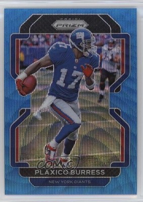 2021 Panini Prizm Blue Wave Prizm 37/199 Plaxico Burress #236 0rt
