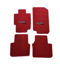 Fits For 2004-2008 Acura Tl Carpet Floor Mats Red Wemblem V2 Fits For 2004-2008 Acura Tl Carpet Floor Mats Red Wemblem V2