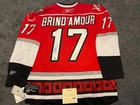 Rod Brind'Amour Signed Reebok Official NHL Replica Jersey - Size XL
