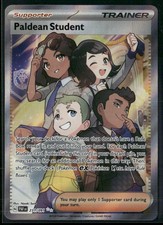 Paldean Student 231/091 - Pokemon Paldean Fates - Full Art Holo Ultra Rare (NM)