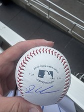 Roch Cholowsky Signed Baseball