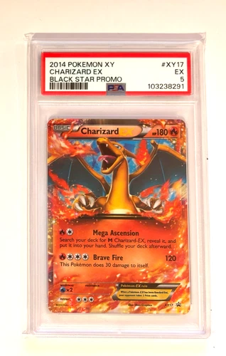 Charizard ex XY17 Pokemon XY Black Star Promo PSA 5