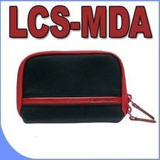 Sony LCS-MDA Cybershot Carrying Case Black  Red for Sony DSCW330 Bundle