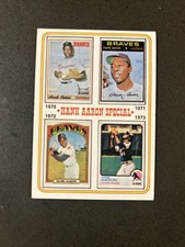 Price Drop - 1974 Topps Hank Aaron Special #6 Ex (top Left Corner) Centered HOF