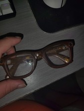 Ray-Ban Meta Wayfarer Gen2 Smart Glasses shiny transparent peach