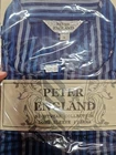 Peter England Nightware - LONG SLEEVE PYJAMA - SIZE S SMALL  NAVY STRIPE
