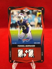 2024 Uno Elite NFL Core Edition TERREL BERNARD #020 Red Buffalo Bills. *10