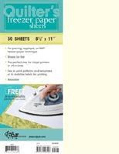 Quilter's Freezer Paper Sheets: 30 Sheets: 8 1/2" X 11" by C&t Publishing
