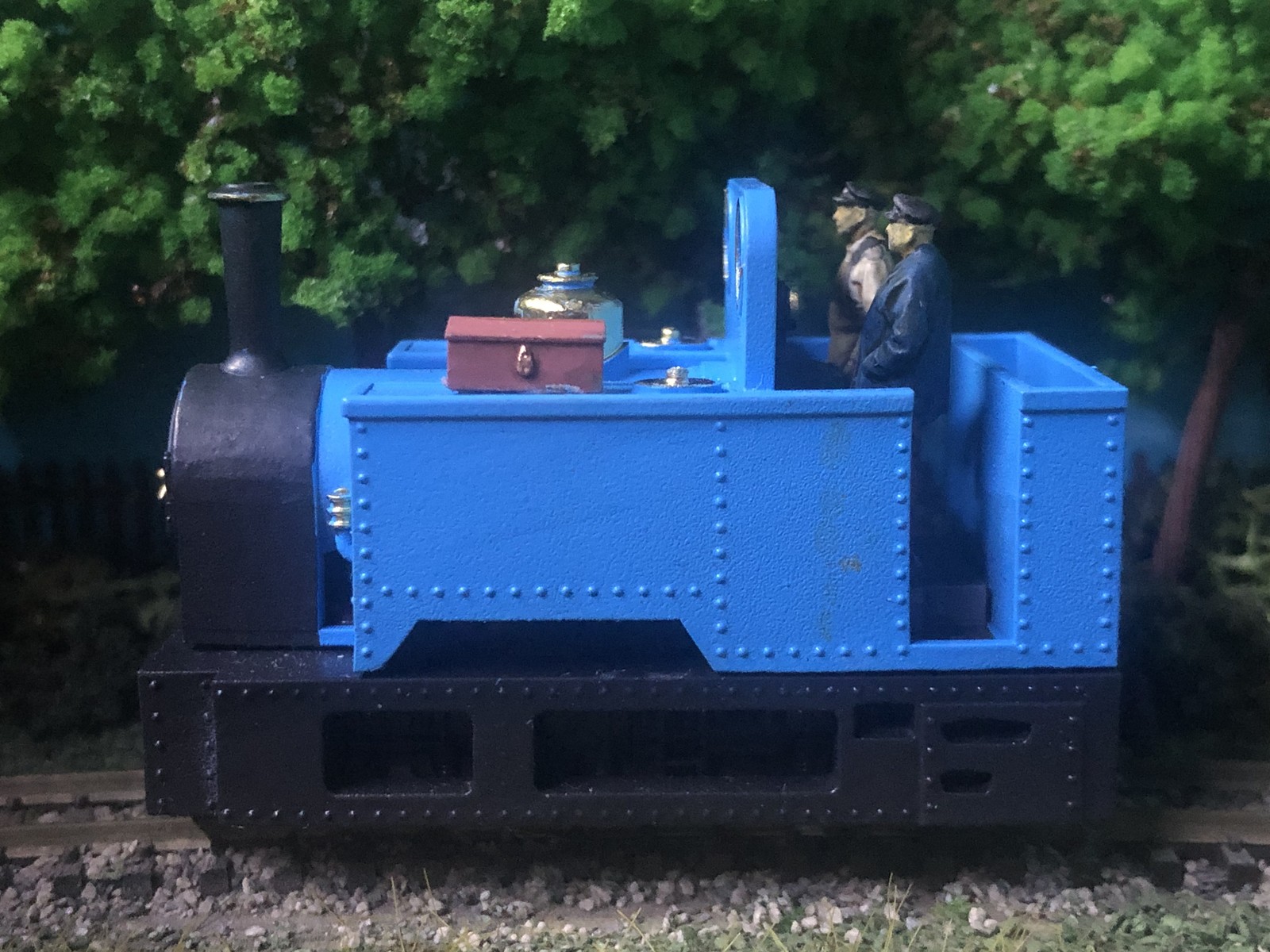 OO9/009 Kerr Stuart Open Cab Steam Loco that fits the Kato chassis 11-109