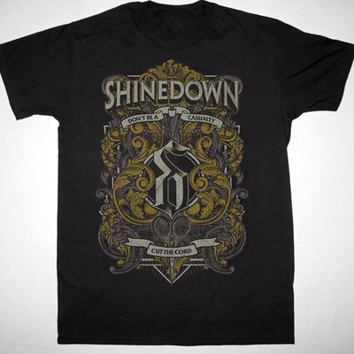 Unisex Shinedown Cut the Cord Cotton T Shirt Full Size S-5XL